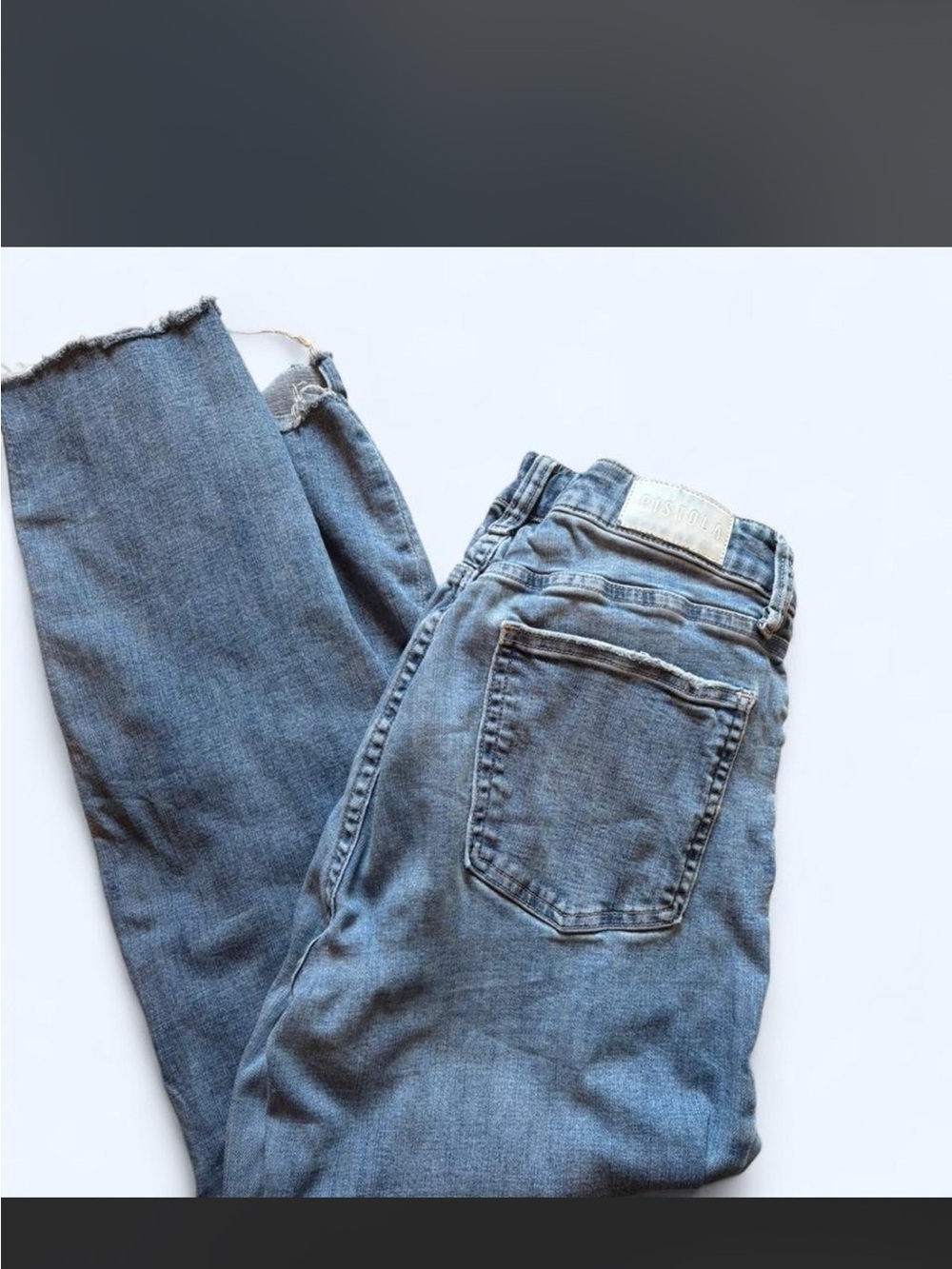 Pistola Light Blue Slim Straight Jeans